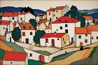 The Village Art Print