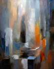 Abstract Cityscape Art Print