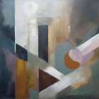 Abstract Urban Dreams Art Print