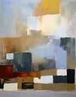 Abstract Urban Landscape Art Print