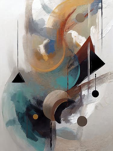 Balanced In Time and Space Art Print
