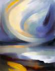 Blue Sunset Art Print