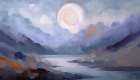 Celestial Reflection Art Print