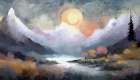 Cloudscape Serenade Art Print