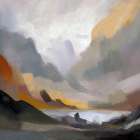 Cloudscape Serenity Art Print