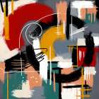 Circles in Flux Art Print