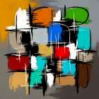 City Blocks Art Print