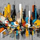 City Celebration Art Print