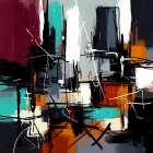 City in Flux I Art Print