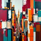 City in Motion II Art Print