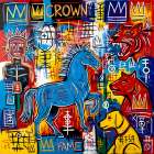 Crowns of the Wild II Art Print