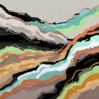 Earths Layers Art Print