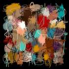 Entangled Expressions Art Print