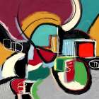 Intersections of Whispers II Art Print