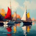 Into the Harbor Art Print