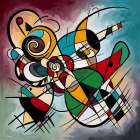 Kinetic Abstraction Art Print
