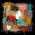 Labyrinth of Hues Art Print