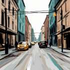 Main Street I Art Print