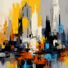 Metro Dawn I Art Print