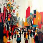 Metropolis in Motion Art Print