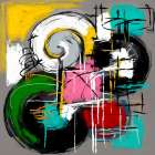 Motion and Balance II Art Print