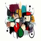 Painted Expressions Art Print