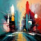 Painted Utopia Art Print