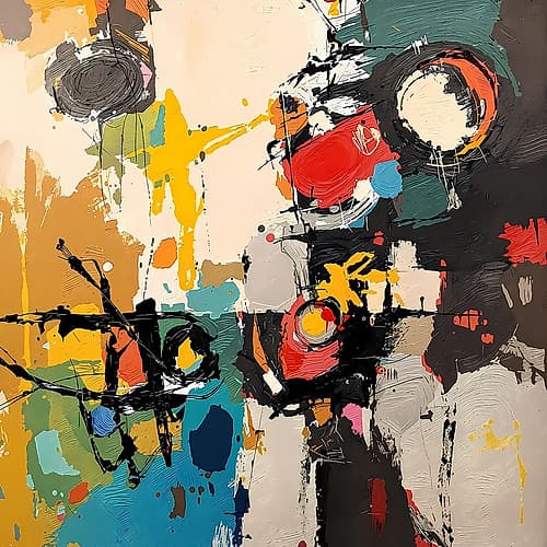 Shapes of Sound Art Print