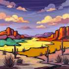 Southwestern Dreams I Art Print