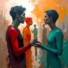 Spectrum of Thought Art Print