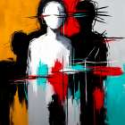 Standing out Art Print