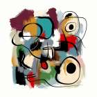 Structured Emotion II Art Print