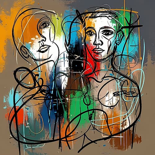 Unmasked Gestures Art Print