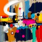 Urban Graffiti III Art Print
