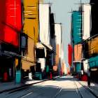 Urban Stillness Art Print