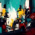 Urban Voltage I Art Print