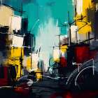 Urban Voltage II Art Print