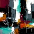 Vertical Drift Art Print