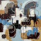 White Noise Art Print