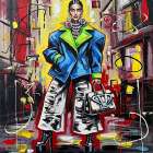 Electric Empress Art Print