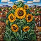 Eternal Sun in Bloom Art Print