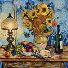 Evening Tableaux Art Print