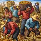 Forged in the Fields Art Print