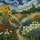 Garden Bloom Art Print