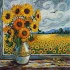 Golden Harvest Art Print