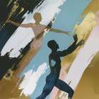 Kinetic Duo Art Print