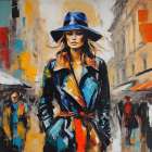 Noir Elegance Art Print
