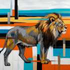 Primal Geometry Art Print