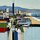 Santa Monica Pier Art Print