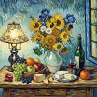 Sommeliers Corner Art Print